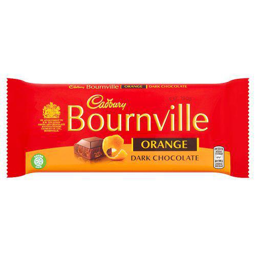 Cadbury - Bournville Orange Dark Chocolate, 100g