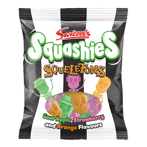 Swizzels - Drumstick Squashies Squeletons,120g