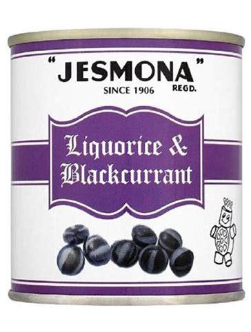 Jesmona - Liquorice & Blackcurrant Sweets Tin 250g