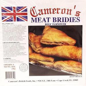 Cameron's Meat Bridies, 4pk