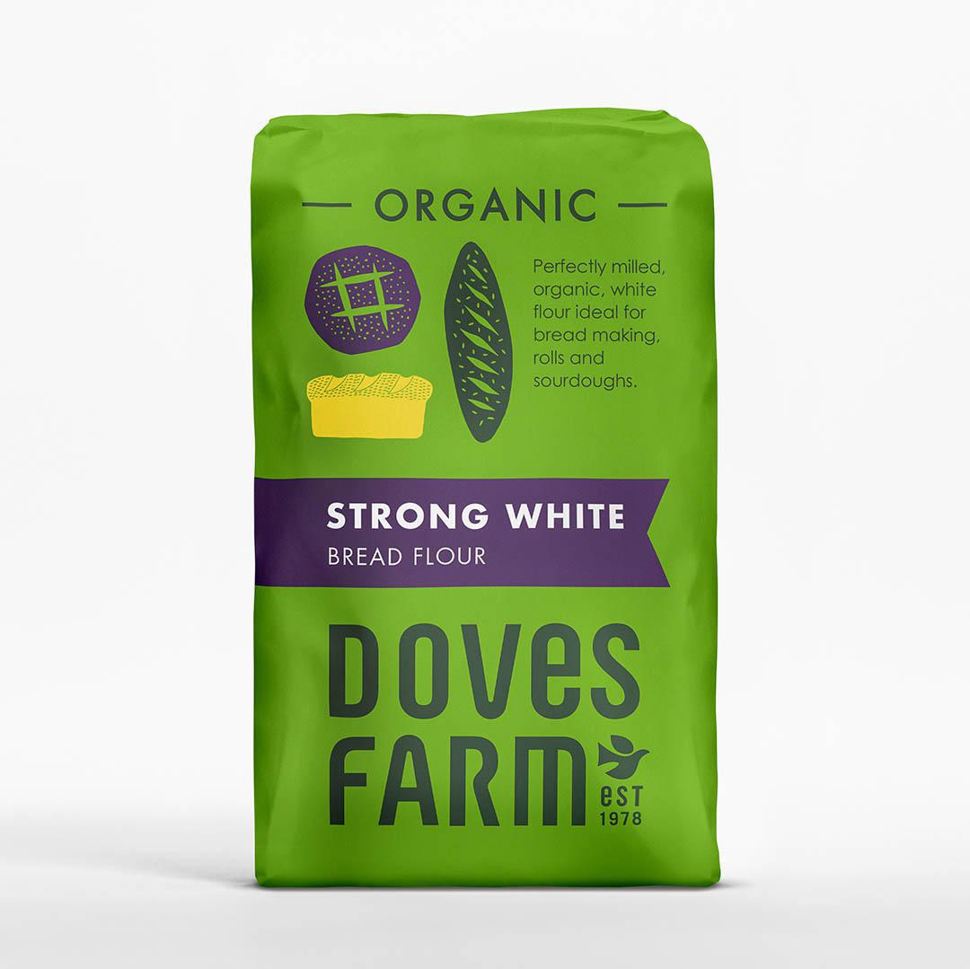 Doves Farm - Organic Strong White Bread Flour 1.5kg