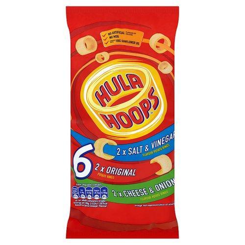 Hula Hoops - Family, 6pk x 24g