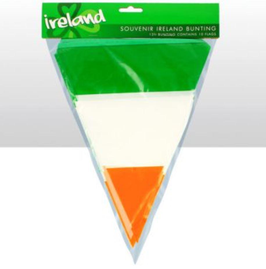 Ireland Tricolour PVC Bunting