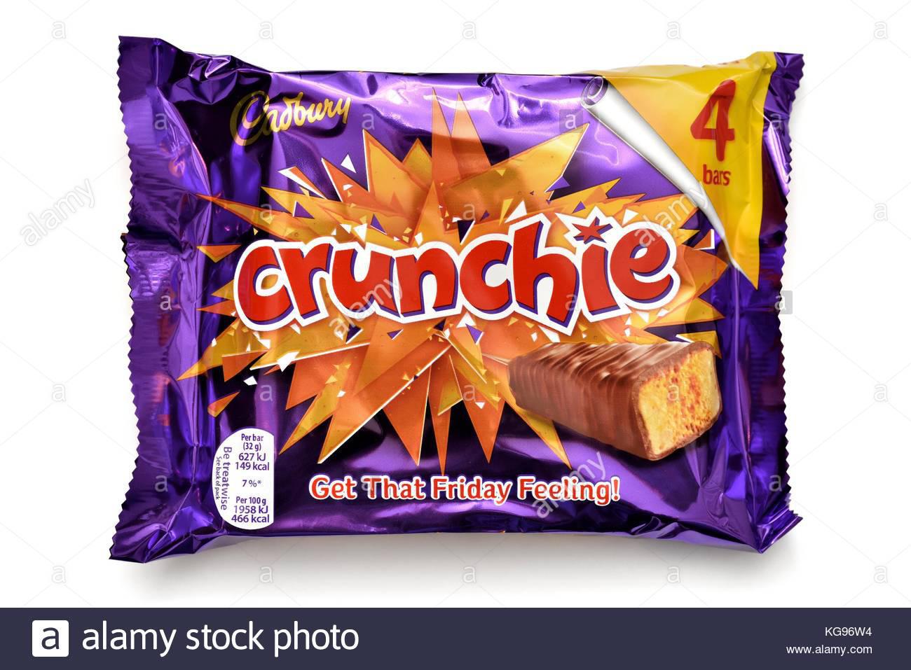 Cadbury - Crunchie, 4pk