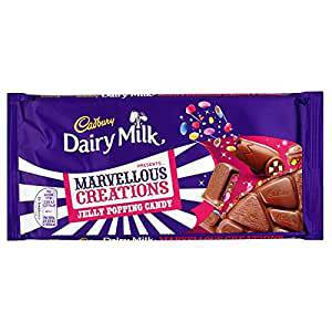 Cadbury - Dairy Milk Marvellous Creations Jelly Popping Candy, 160g