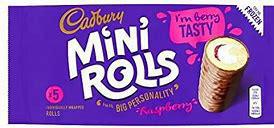 Cadbury - Chocolate & Raspberry Mini Rolls, 135g