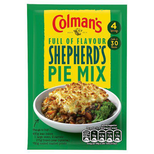 Colman's Shepherd's Pie Mix, 50g