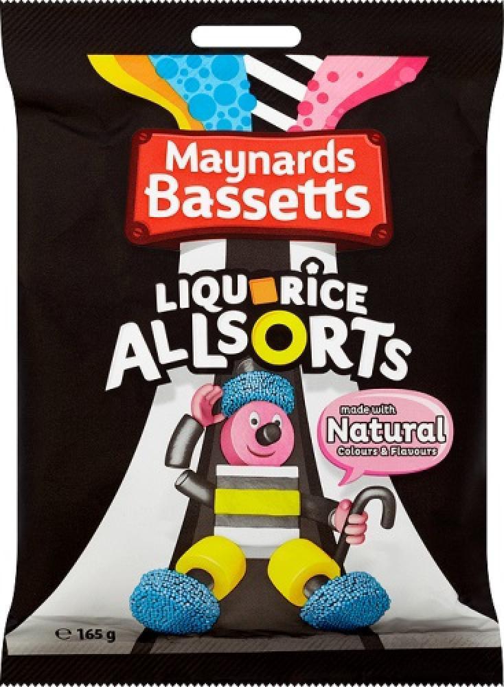 Maynards Bassetts - Liquorice Allsorts, 165g