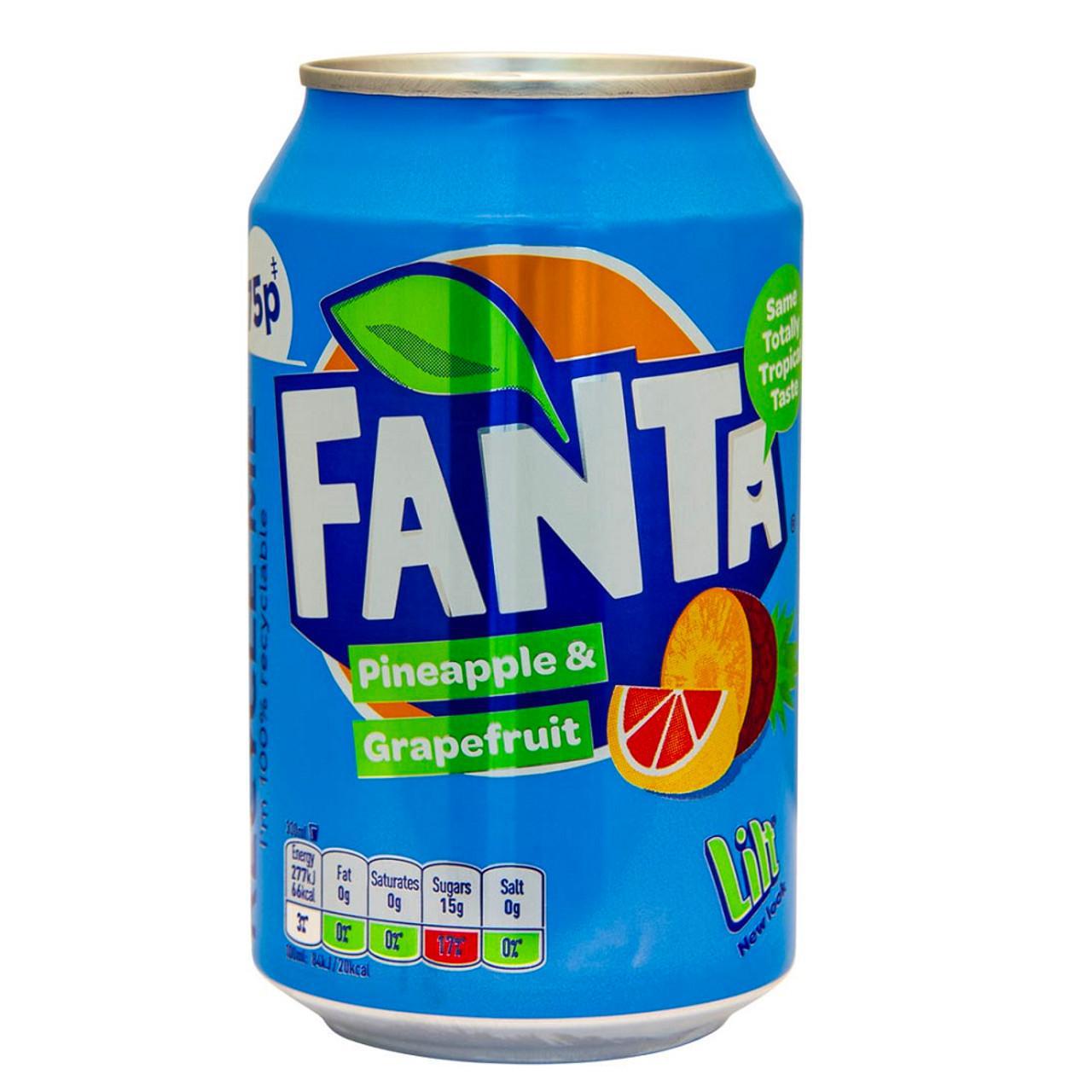 Fanta - Pineapple & Grapefruit, 330ml