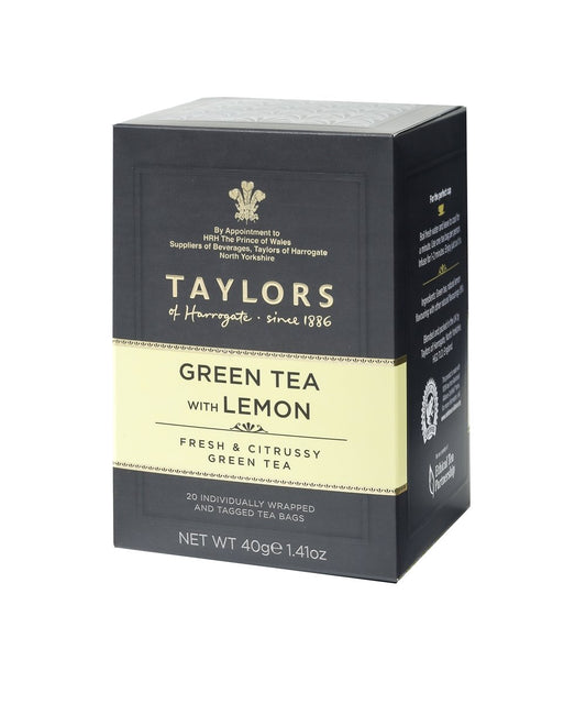 Taylors of Harrogate - Green Tea with Lemon - 20 Tea Bags