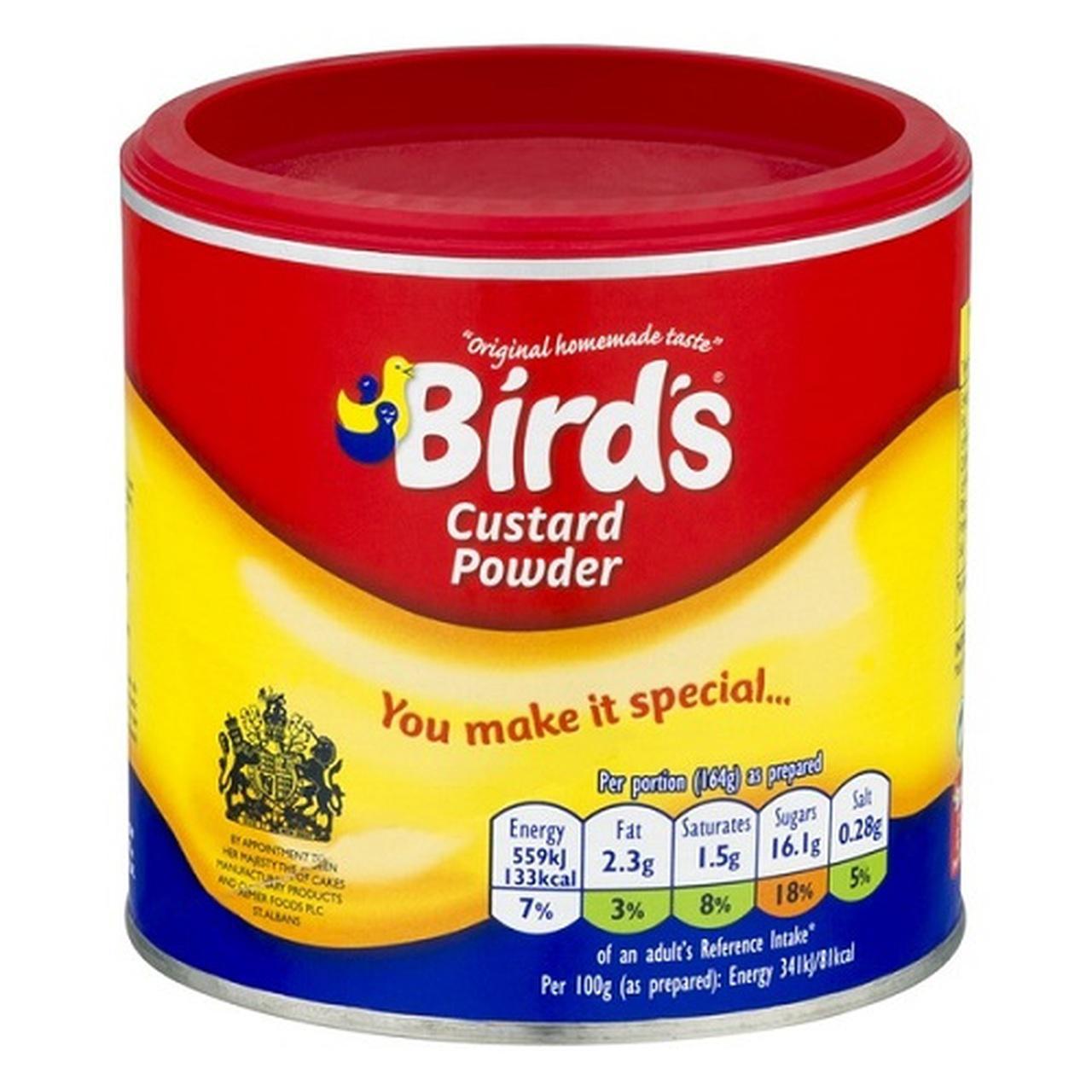 Bird's Original Custard Powder, 250g drum