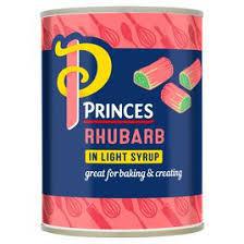 Princes - Rhubarb in light syrup, 540g