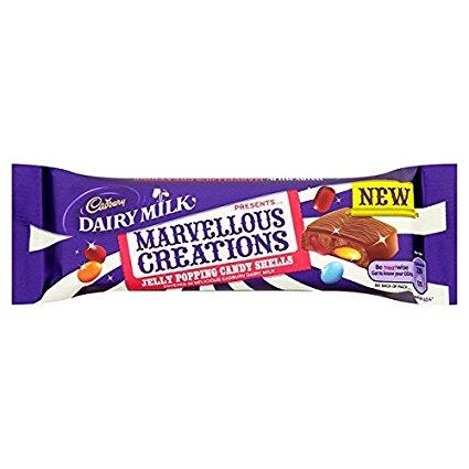 Cadbury - Dairy Milk Marvellous Creations Jelly Popping Candy, 47g