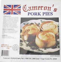 Cameron's Pork Pies, 4pk