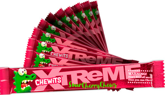 Chewits - Xtreme Sour Cherry 34g