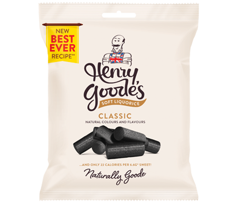 Henry Goode's Soft Liquorice Classic, 200g