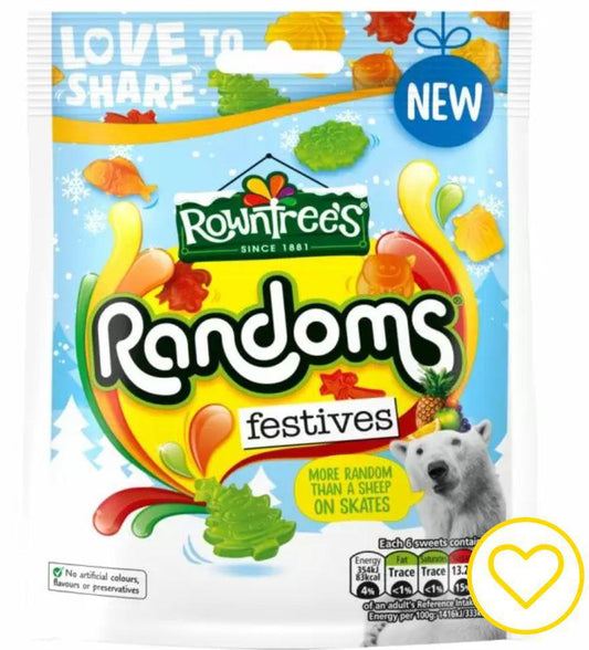 Rowntree Randoms Festive Pouch, 130g