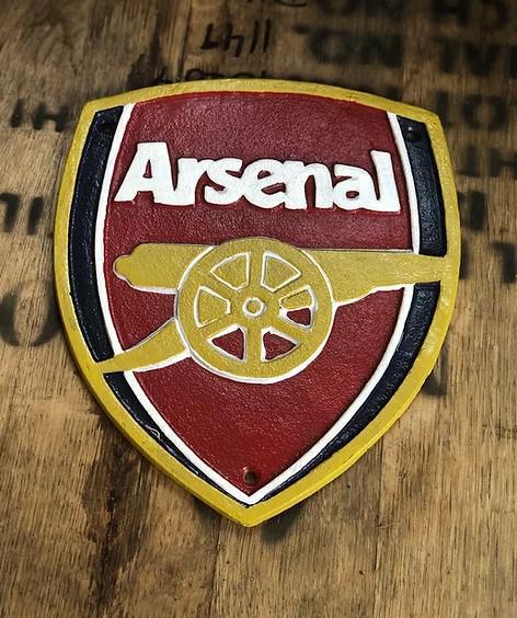 Arsenal Cast Iron Plaque