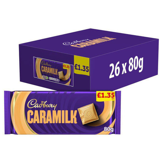 Cadbury - Caramilk Chocolate Bar, 80g