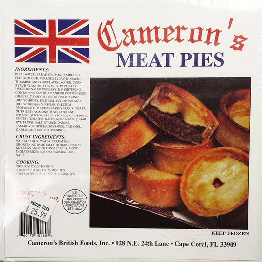 Cameron's Meat Pies, 4 pk