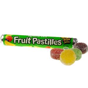 Rowntrees - Fruit Pastilles, 53g roll.