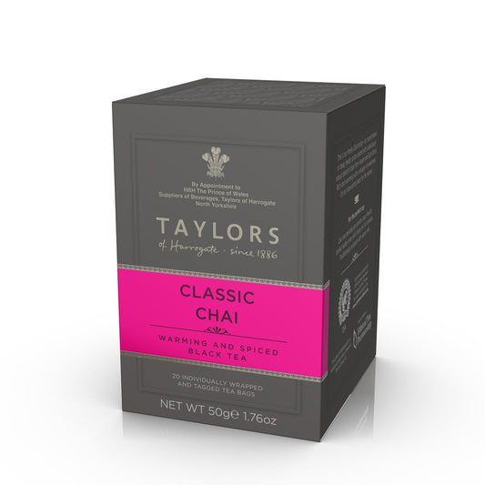 Taylors of Harrogate - Classic Chai Tea - 20 Tea Bags