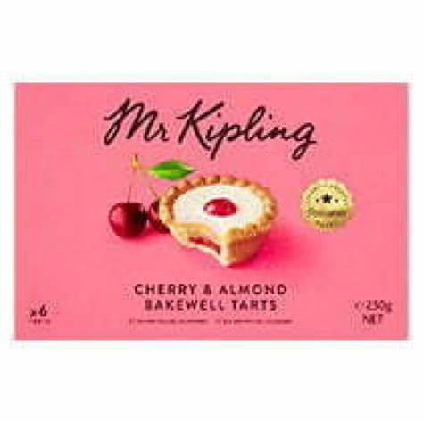 Mr. Kipling - Cherry & Almond Bakewell's, 6pk