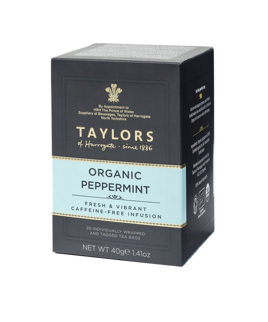 Taylors of Harrogate - Organic Peppermint Tea - 20 Tea Bags