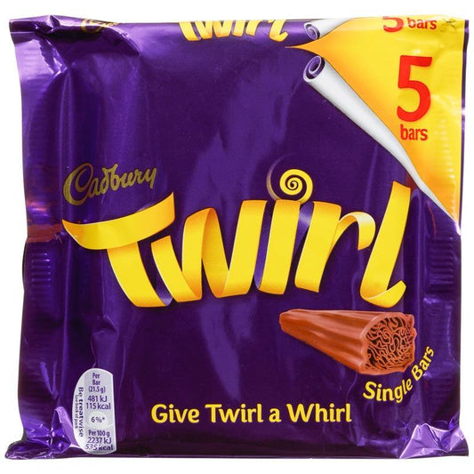 Cadbury Twirl 5pk 107.5g