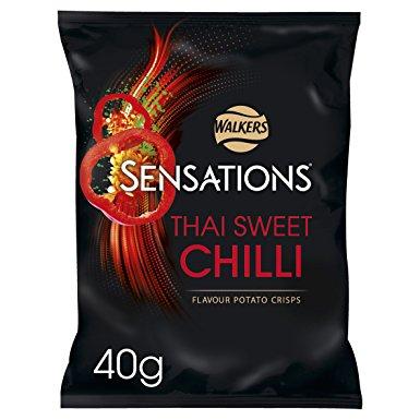 Walkers Crisps - Sensations Thai Sweet Chilli, 40g