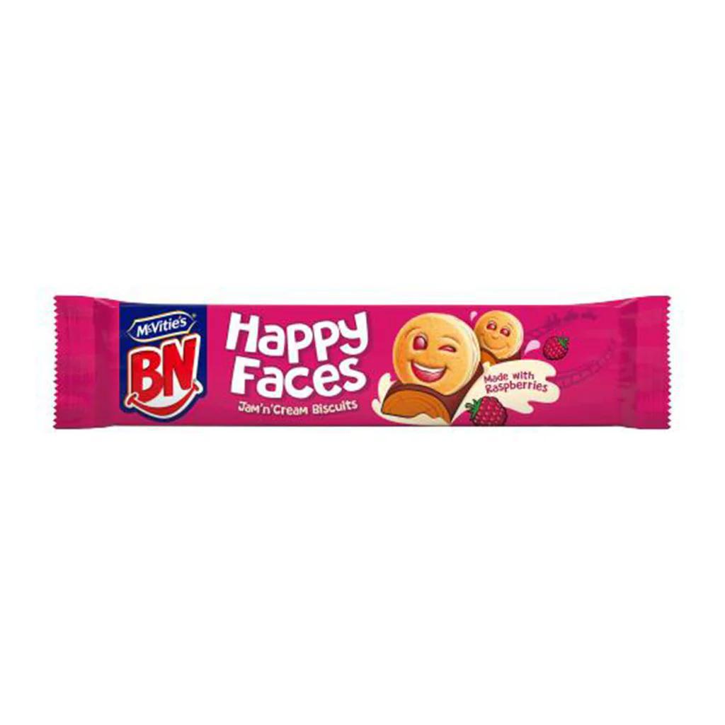 McVitie's Digestives - BN Happy Faces Jam 'n' Cream Biscuits 165g