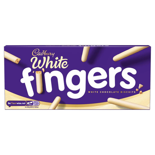 Cadbury - White Chocolate Fingers, 114g