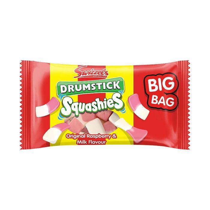 Swizzels - Drumstick Squashies Raspberry & Milk, 60g