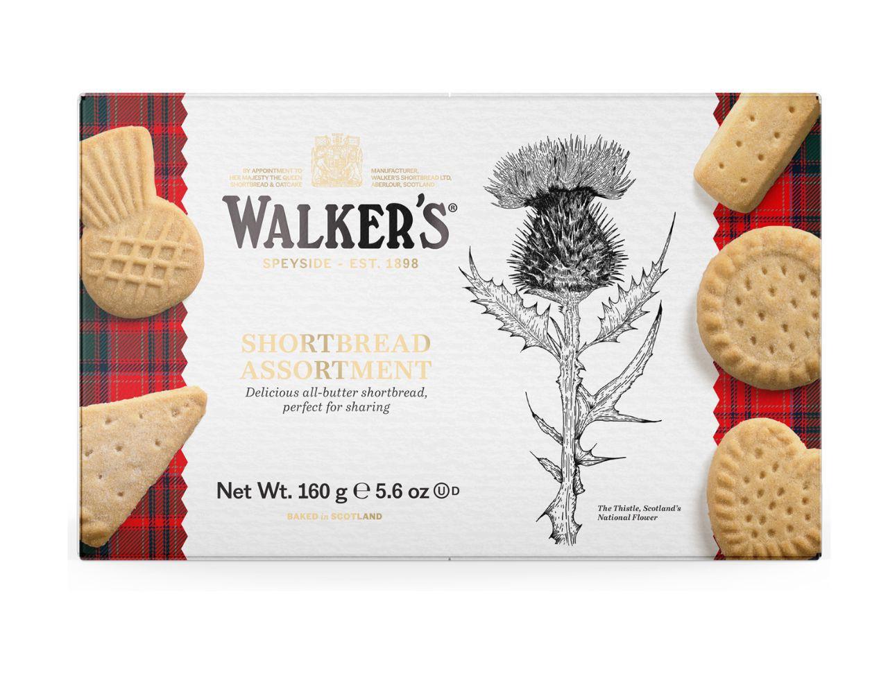 Walkers Shortbread - Thistle Flower Shortbread Assortment, 5.6oz