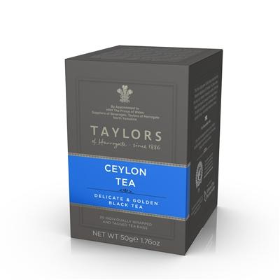 Taylors of Harrogate - Pure Ceylon Tea - 20 Tea Bags