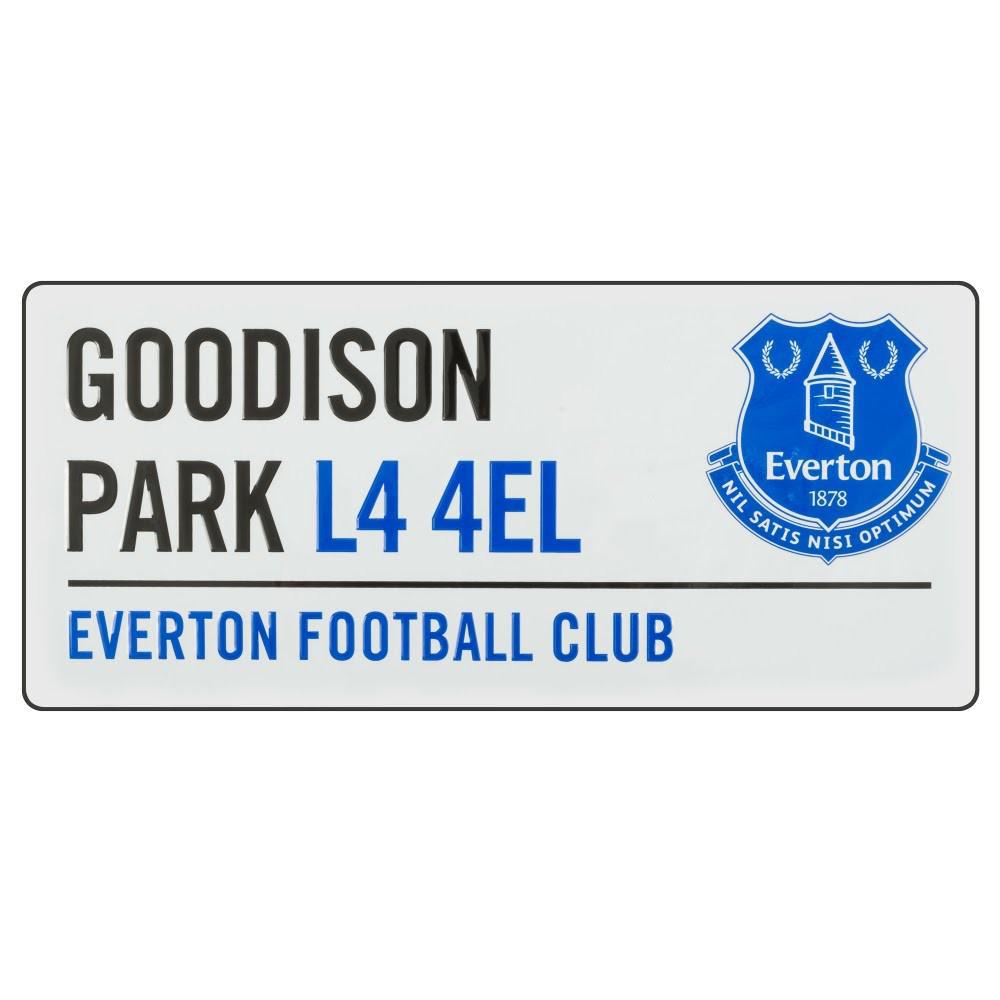 Everton FC Street Sign