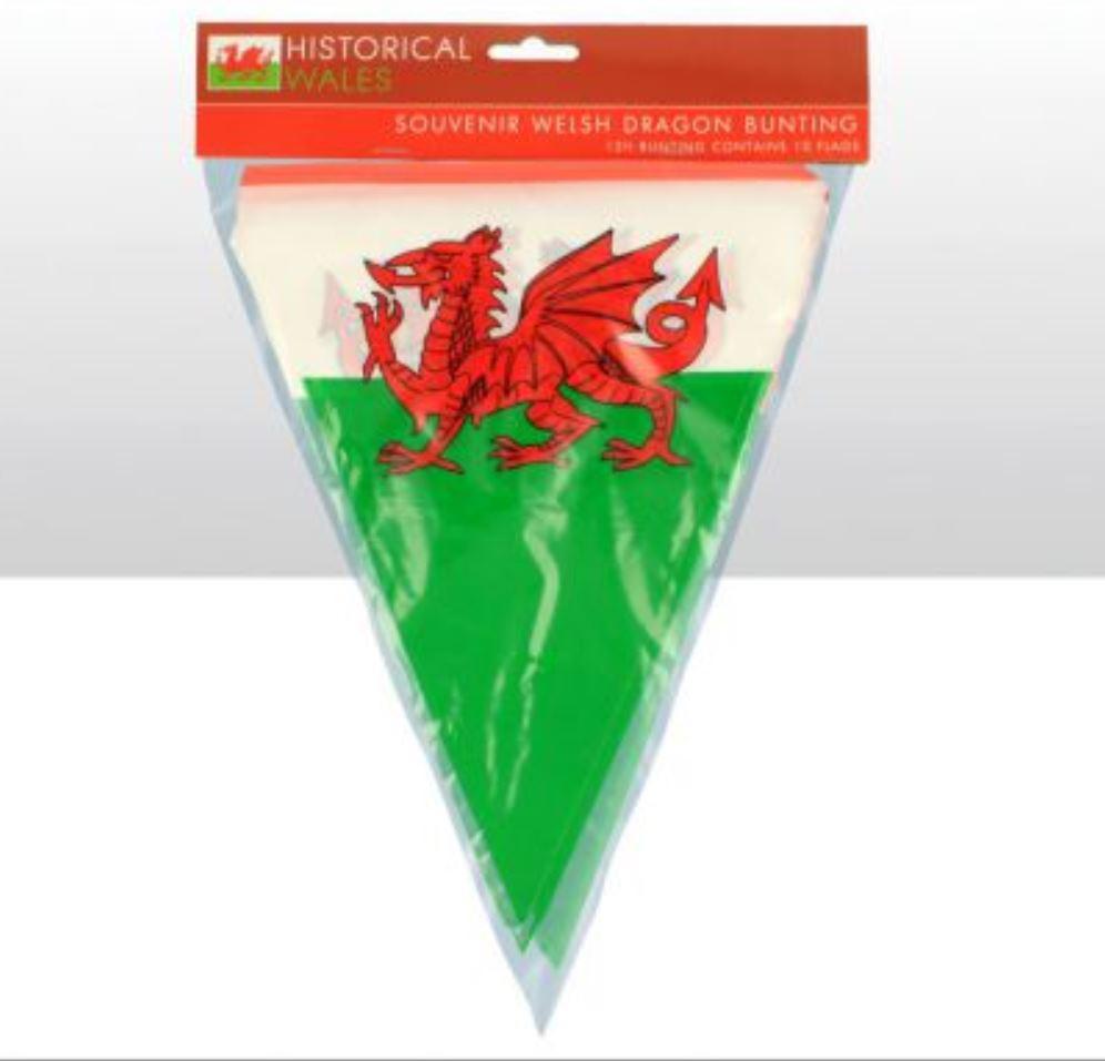 Welsh Dragon PVC Bunting