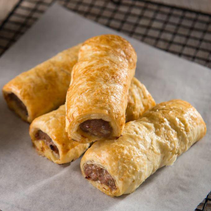 Pouch Pie - Pork Sausage Rolls, 4 x 3.25oz