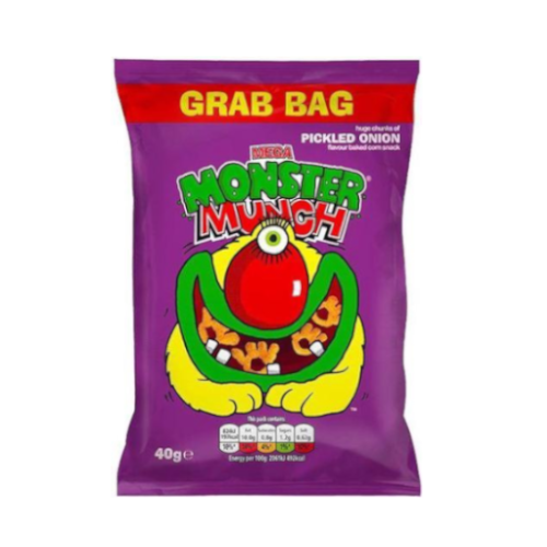 Walkers Crisps - Monster Munch Pickled Onion, 40g