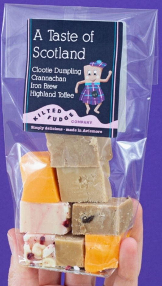 Kilted Fudge Company - Taste of Scotland Fudge 160g