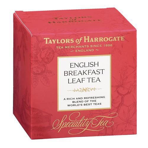 Taylors of Harrogate - English Breakfast Tea - Leaf  Carton 4.4oz