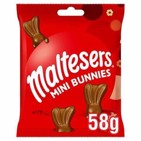 Mars - Malteser Mini Bunnies Bag 58g