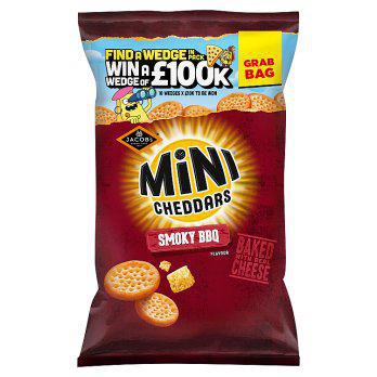 Jacob's - Mini Cheddars Smoky BBQ Flavour 45g