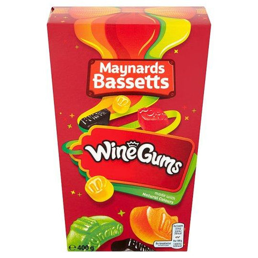 Maynards Bassetts - Wine Gums, 350g carton