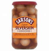 Sarson's - Medium & Tangy Silverskin Onions Pickle, 460g