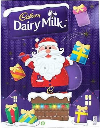 Cadbury - Dairy Milk Advent Calendar, 90g