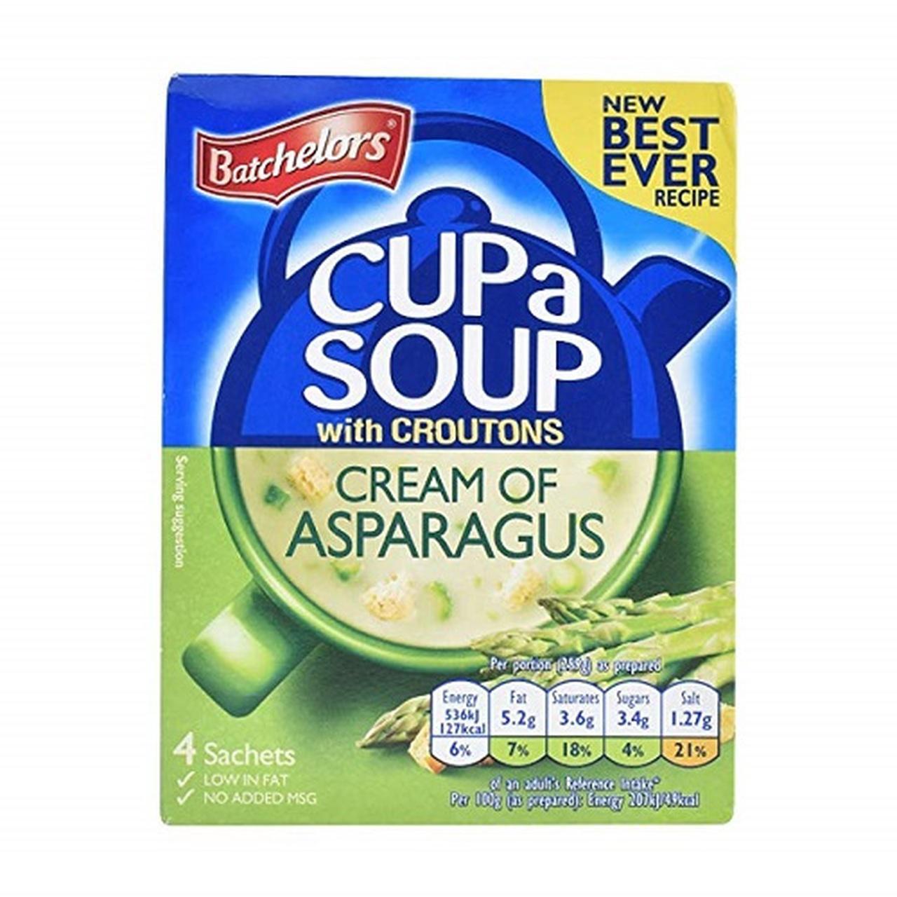 Batchelors Cup-A-Soup Cauliflower & Broccoli, 4pk