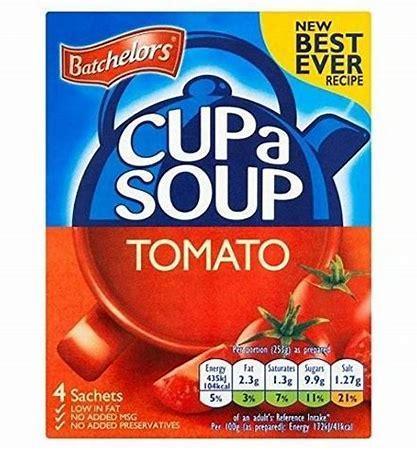 Batchelors Cup-A-Soup Tomato 4pk