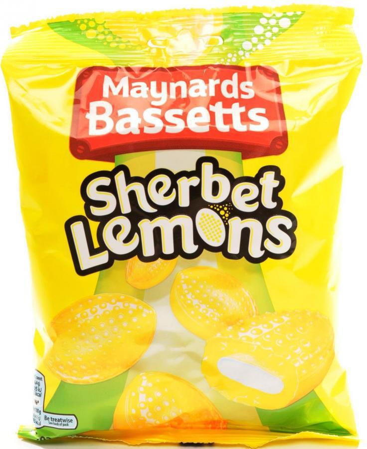 Maynards Bassetts - Sherbet Lemons, 192g