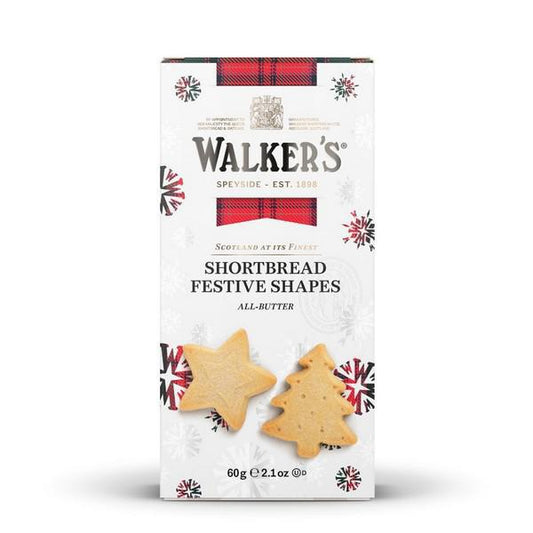 Walkers Shortbread - Festive Shapes, 2.1oz